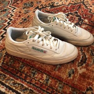 Reebok Classic Club C Vintage Sneakers in Chalk